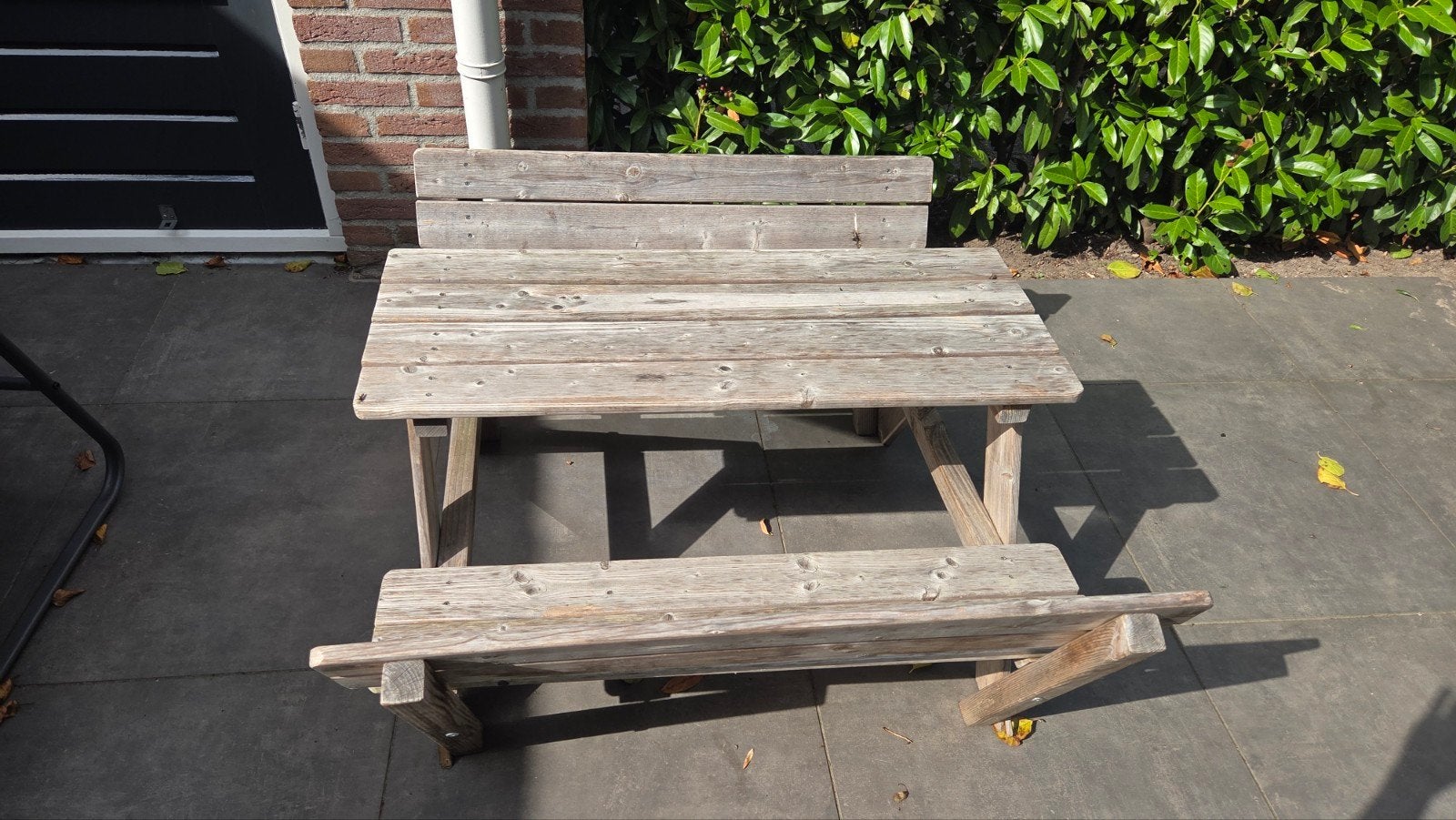 Houten picknicktafel voor kinderen, Kinderpicknicktafel, Gebruikt, Ophalen of Verzenden, Rechthoekig