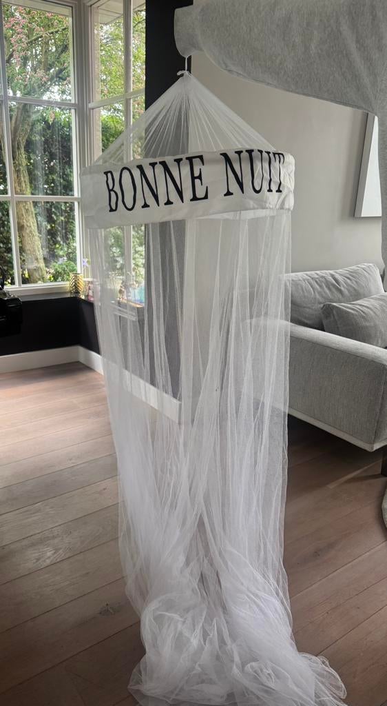 Klamboe Bonne Nuit wit 2 persoons, Ophalen of Verzenden, Zo goed als nieuw, Eenpersoons, Wit