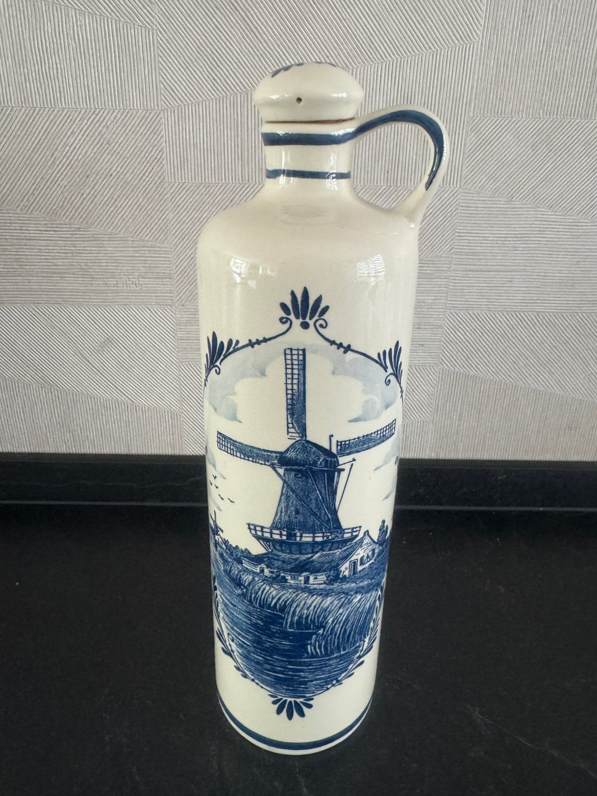 Delftsblauwe jenever kruik, Ophalen of Verzenden