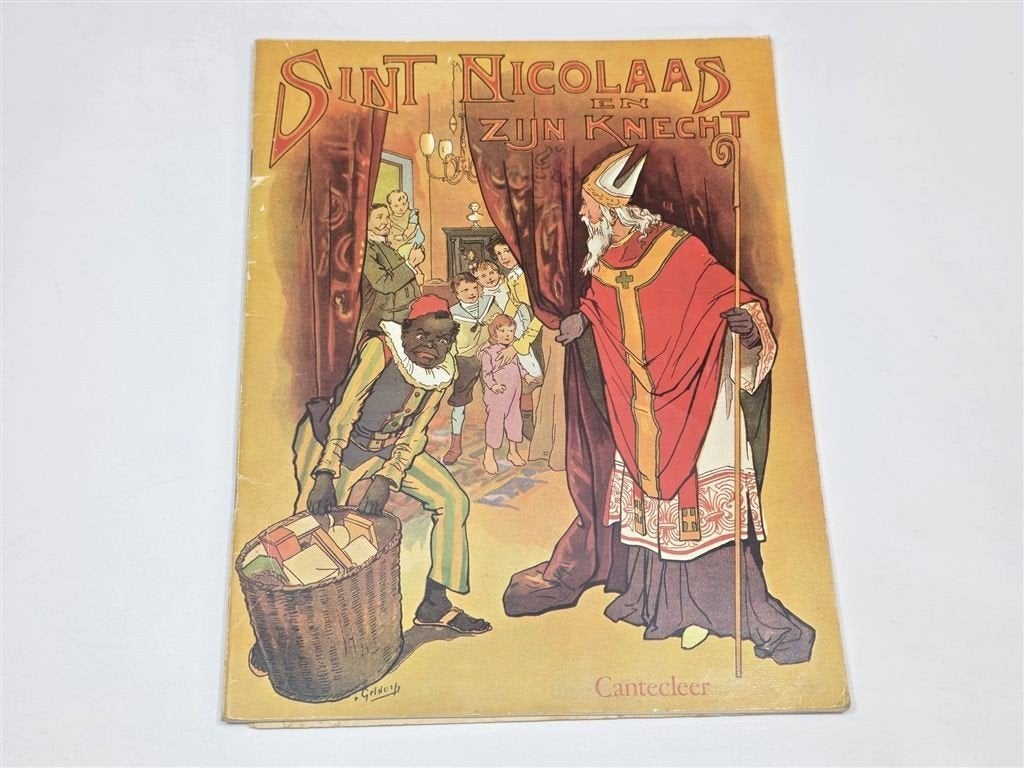 Sint Nicolaas en zijn Knecht — Vintage Prentenboek 1981, Gebruikt, -, -, Ophalen of Verzenden