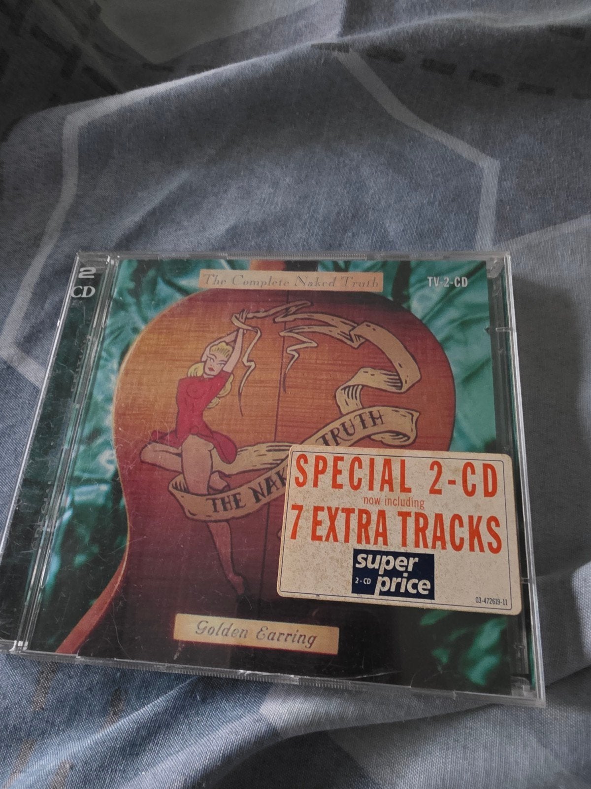 Golden Earring - The Complete Naked Truth (2 CD), Rock, Gebruikt, Met bonustracks, Ophalen of Verzenden
