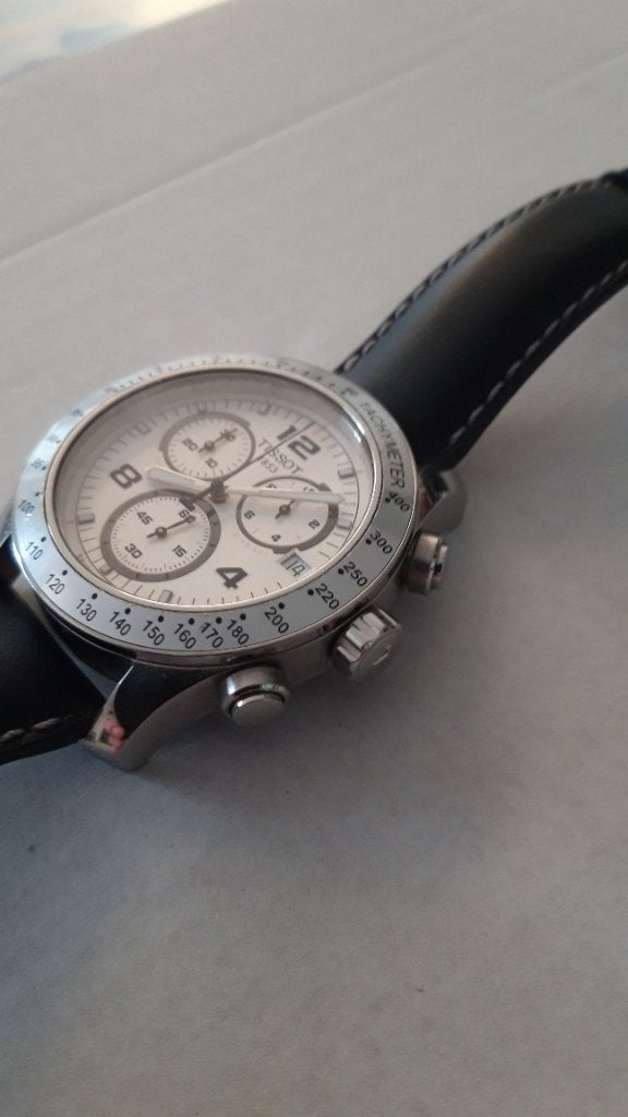 Tissot V8, Overige merken, Staal, Polshorloge, Ophalen of Verzenden