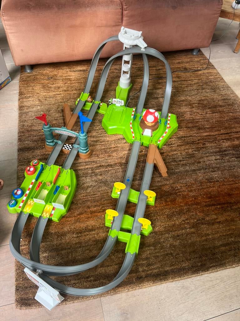 Mario racebaan, Ophalen of Verzenden, Zo goed als nieuw, Elektrisch, Overige merken