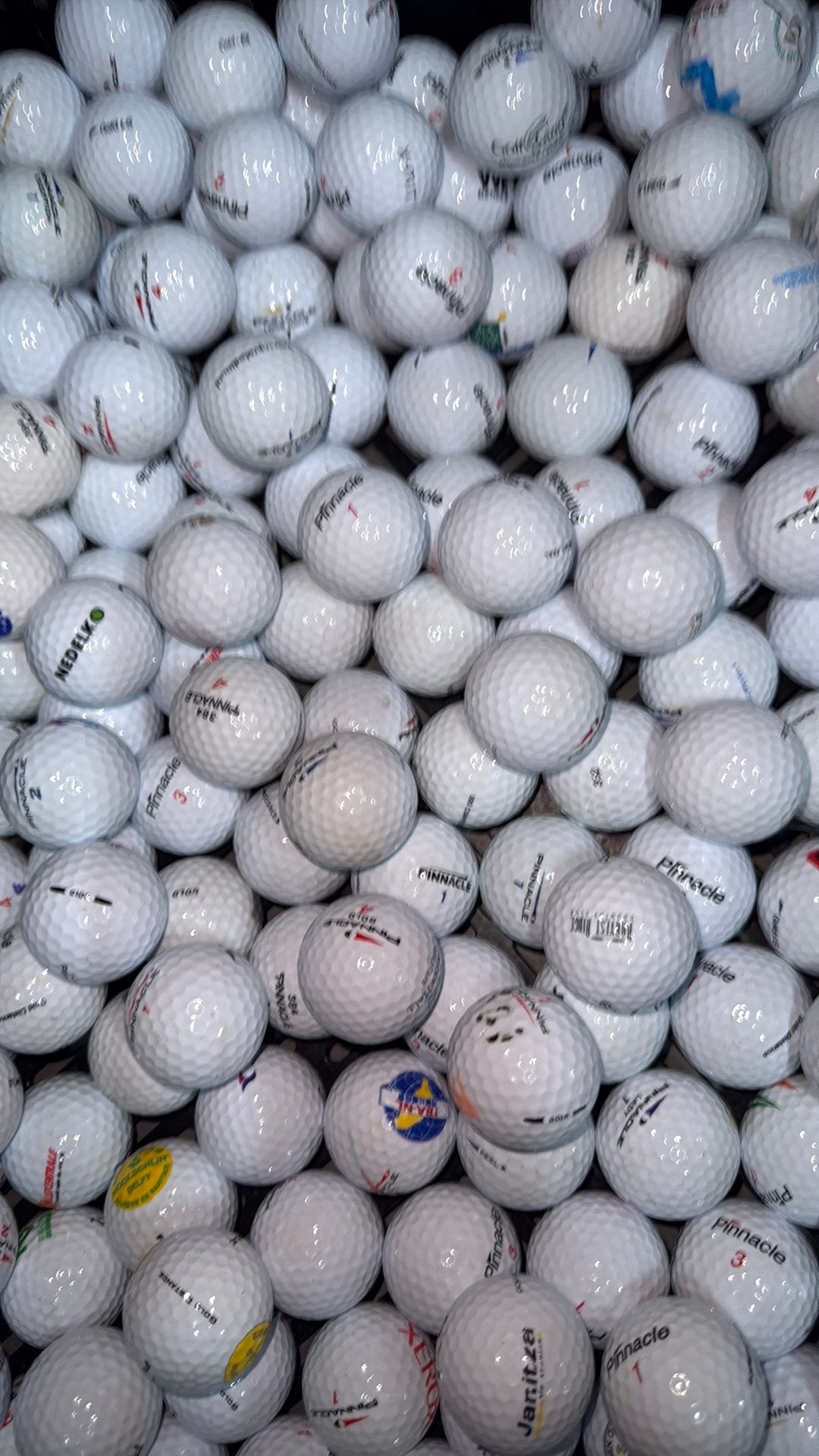 Pinnacle gold golfballen 100 stuks AAAA kwaliteit, Ophalen of Verzenden, Zo goed als nieuw, Bal(len)