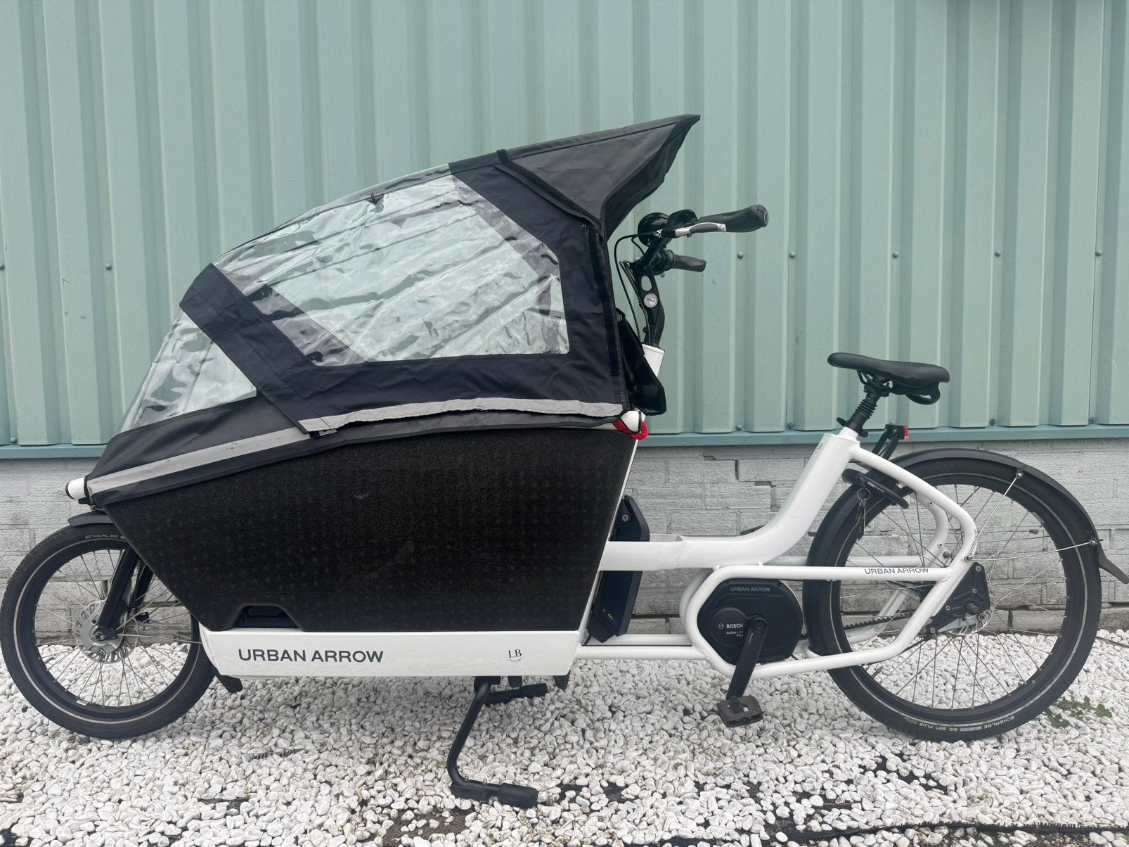 Urban arrow family riemaandrijving belt topstaat, Overige merken, 4 kinderen of meer, Luxueuze bikes, Elektrisch