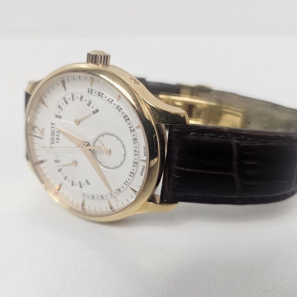Tissot 1853 T063637A, Tissot, Gebruikt, Support@tissot.com, Rue Louis-Joseph Chevalier 1
2002 NeuchÃ¢tel
Switzerland