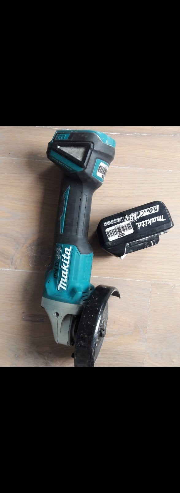 Makita slijptol 18volt, Ophalen, 1000 watt of meer, Haakse handslijpmachine