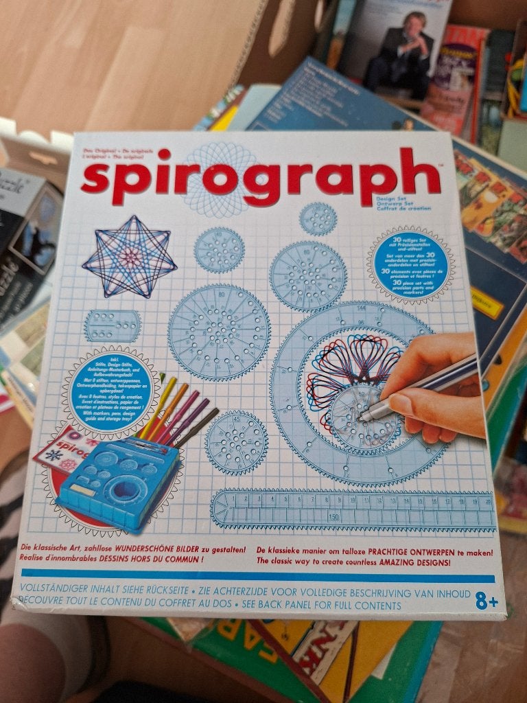 Spirograph, inhoud zie foto's, Kinderen en Baby's, Speelgoed | Educatief en Creatief, Ophalen of Verzenden