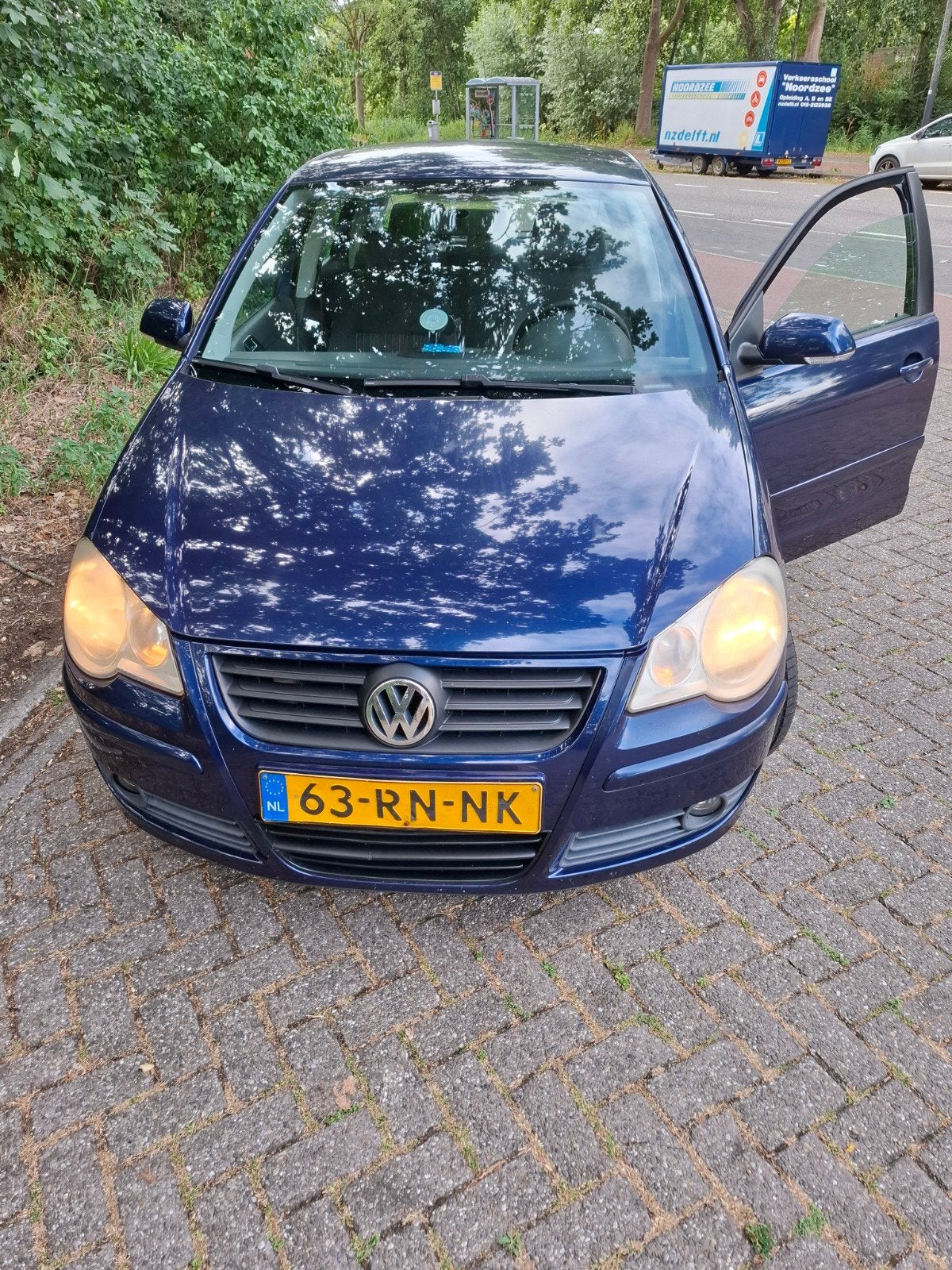 Volkswagen Polo 1.4 55KW 2005 Blauw, Auto's, Volkswagen, Voorwielaandrijving, 15 km/l, 74 pk, Blauw
