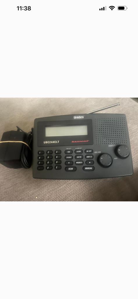 Scanner geheel kompleet, Telecommunicatie, Scanners, Ophalen of Verzenden, Zo goed als nieuw, 500 kanalen of meer