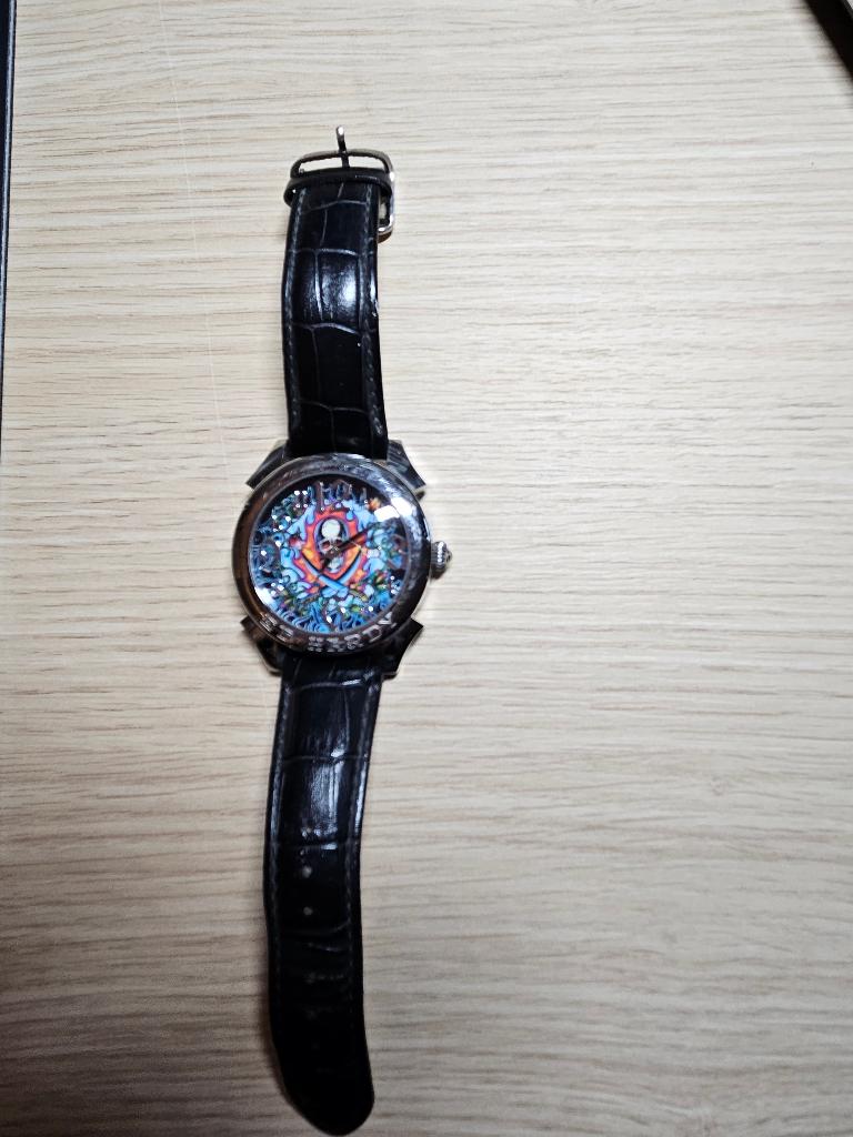 Ed Harley herenhorloge, Overige merken, Staal, Polshorloge, Ophalen of Verzenden