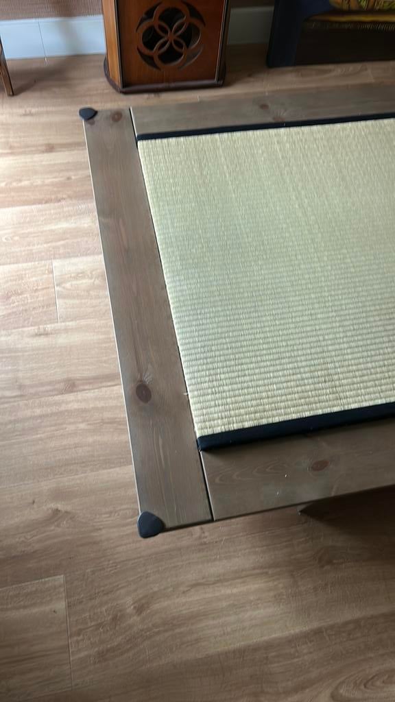 Futon bed Karup japandi, Huis en Inrichting, Ophalen, 90 cm, Eenpersoons, Zo goed als nieuw