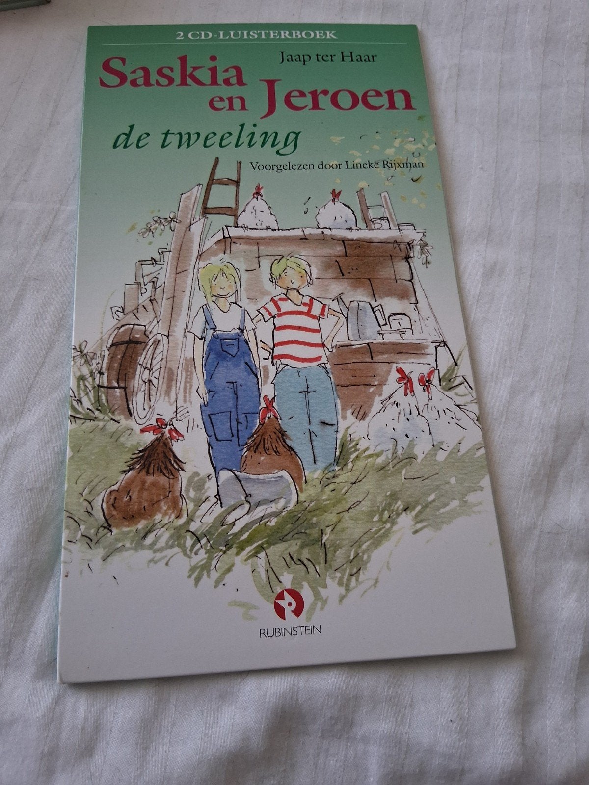 Jaap ter Haar - Saskia en Jeroen de tweeling 2 CD'S, Boeken, Luisterboeken, Kind, Cd, Ophalen of Verzenden, Jaap ter Haar