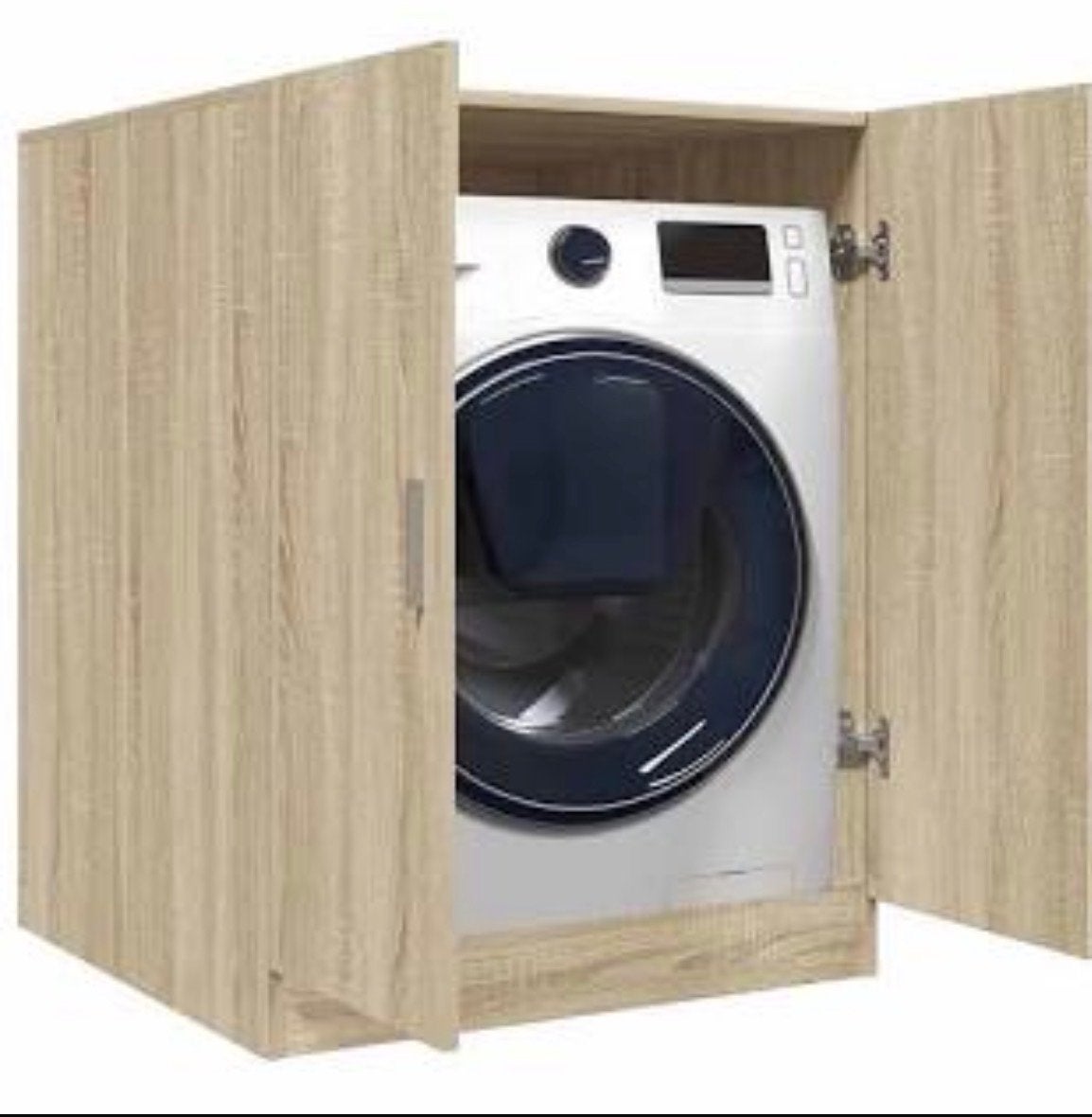 Wasmachinekast vidaXL Sonoma Eiken, Ophalen, Gebruikt