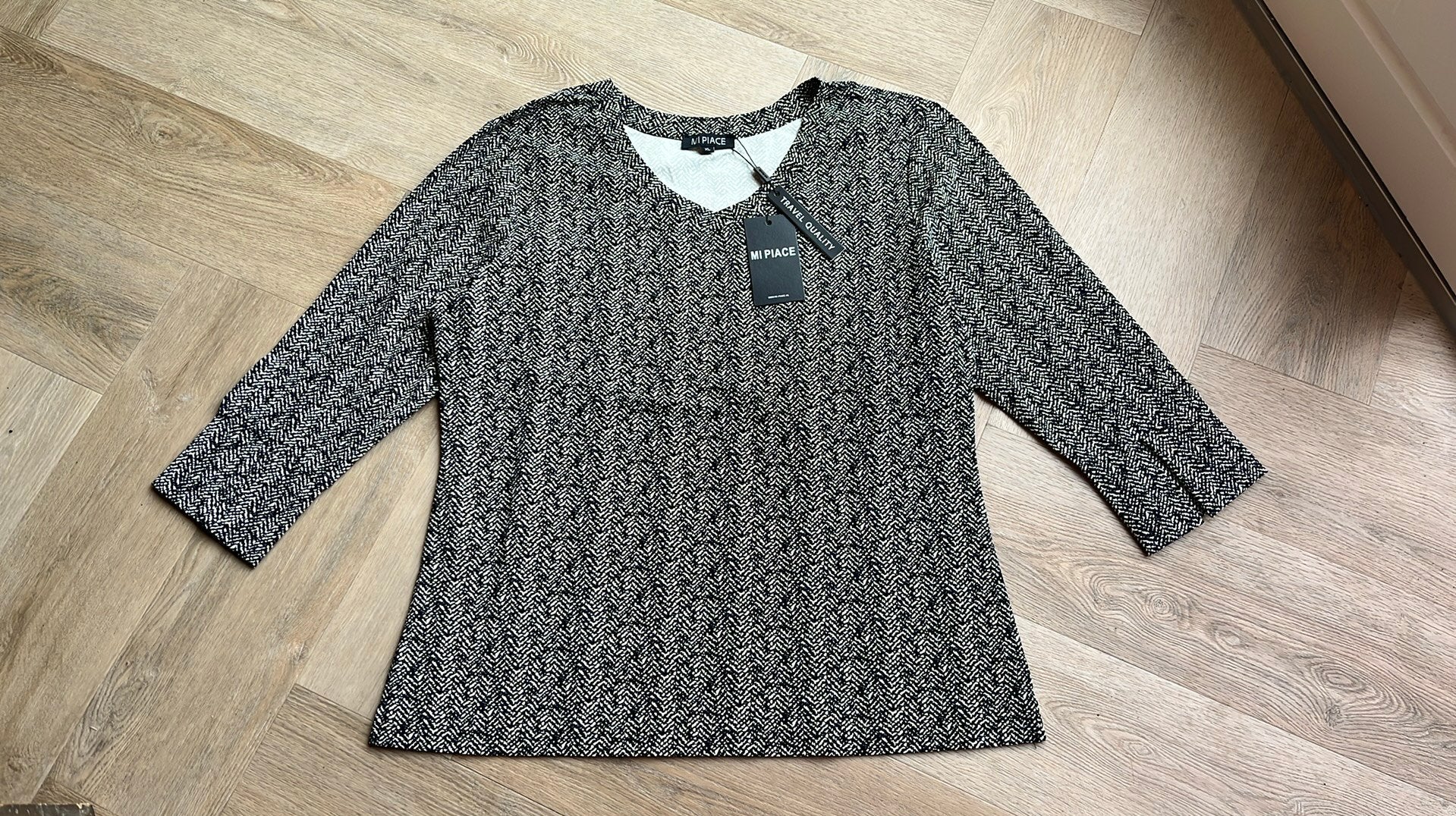 Dames shirt maat XL Mi Piace, Kleding | Dames, Beige, Maat 46/48 (XL) of groter, Nieuw, Ophalen of Verzenden