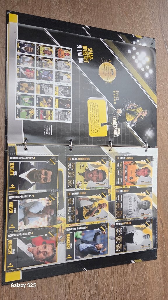 NAC Breda tradingcard album - Nieuwstaat - prachtig, Verzamelen, Sportartikelen en Voetbal, Ophalen of Verzenden, Nieuw, NAC Breda