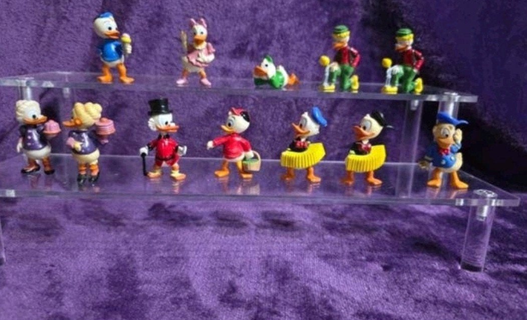 Complete set Donalds Flotte Familie 1987 Kinder Surprise, Ophalen of Verzenden, Zo goed als nieuw, Hardplasticfiguren