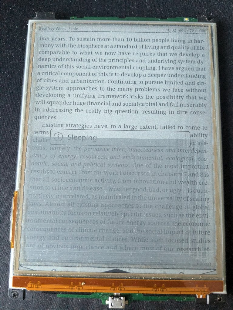 Kobo aura N236 met kapot scherm, Computers en Software, E-readers, Ophalen of Verzenden, Niet werkend, 7 inch