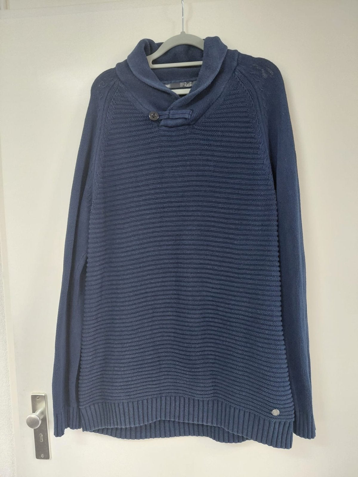 WE Trui XL Blauw - Gedragen, Ophalen of Verzenden, Gedragen, Maat 56/58 (XL), Blauw