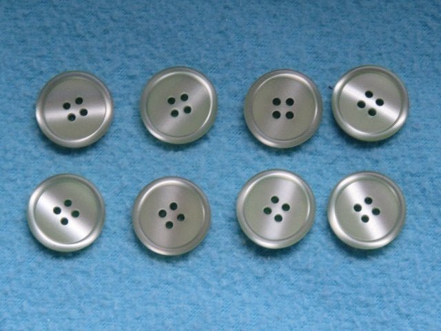 8 vintage lichtgroene knopen 2 cm doorsnede, Ophalen of Verzenden, Nieuw, Knoop of Knopen