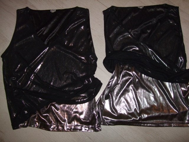 shirts van Feminine met zilverkleurige voering M, Maat 38/40 (M), Zwart, Ophalen of Verzenden, Zo goed als nieuw