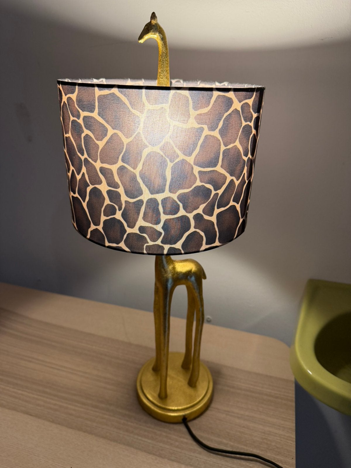Giraffe lamp, Huis en Inrichting, Ophalen, Zo goed als nieuw, Minder dan 50 cm