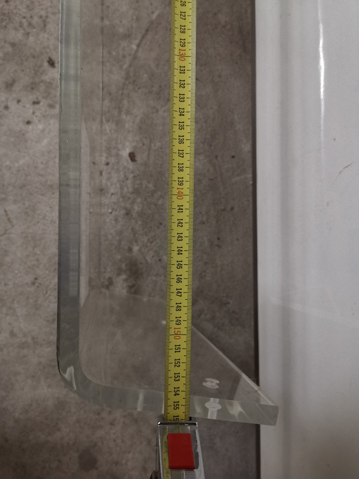 Plexiglas Kassa Afscherming Plaat 1.3 cm Dik, Ophalen of Verzenden