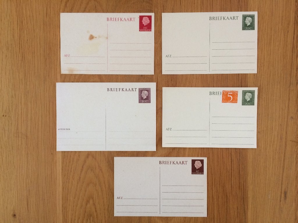 RUILEN: 40x nwe briefkaarten + adreswijz. uit jaren 60 en 70, Postzegels en Munten, Ophalen of Verzenden, Brief