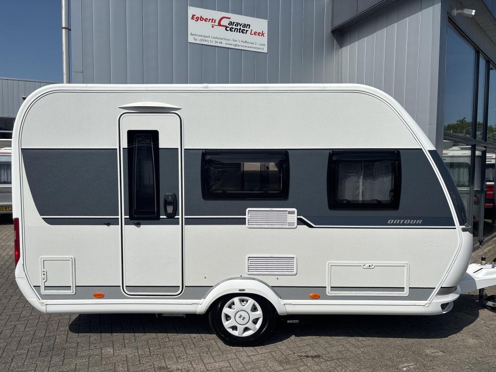 Hobby On Tour 390 SF Mover/Dorema luifel, Hobby, Bedrijf, Treinzit, Schokbreker