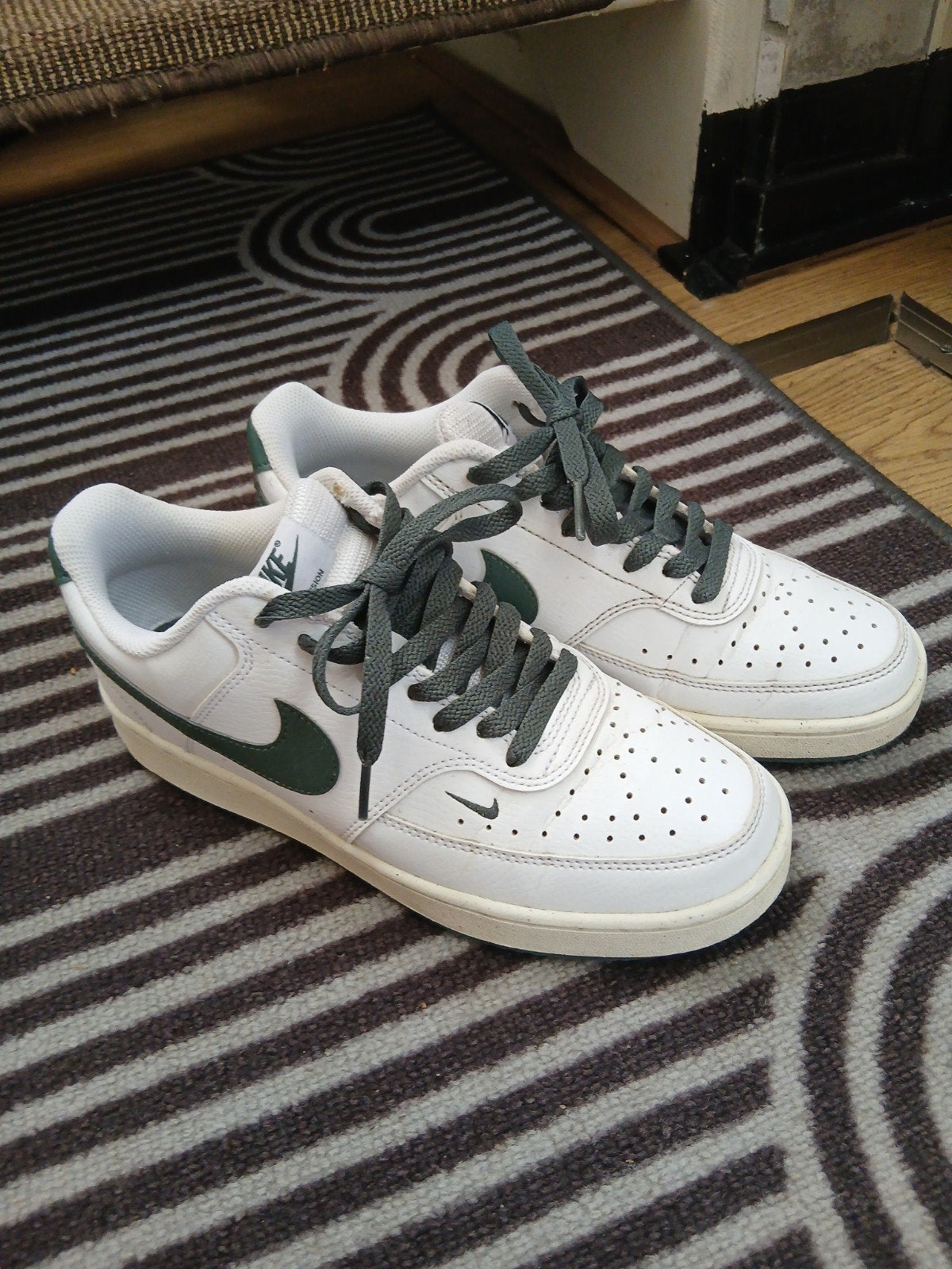 Nike Court Vision Low Next Nature sneakers, Ophalen, Gedragen, Wit