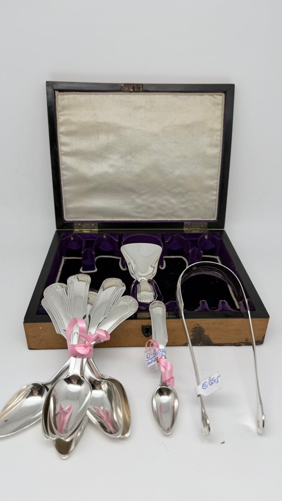 Antiek Hollands zilveren doos uit 1838 met mooi zilver er in, Antiek en Kunst, Ophalen of Verzenden, Zilver