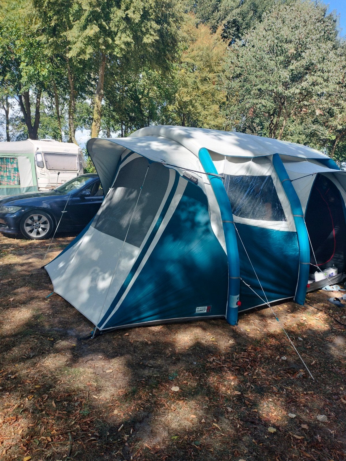 splinternieuwe easy up tent  van decatlon, Caravans en Kamperen, Tenten, Ophalen of Verzenden, Nieuw, Tot en met 6
