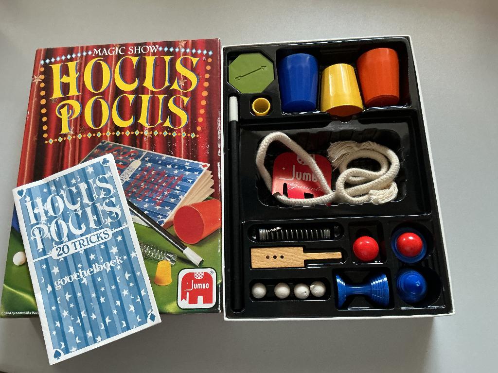 hocus-pocus doos, Ophalen of Verzenden, Gebruikt, Jumbo