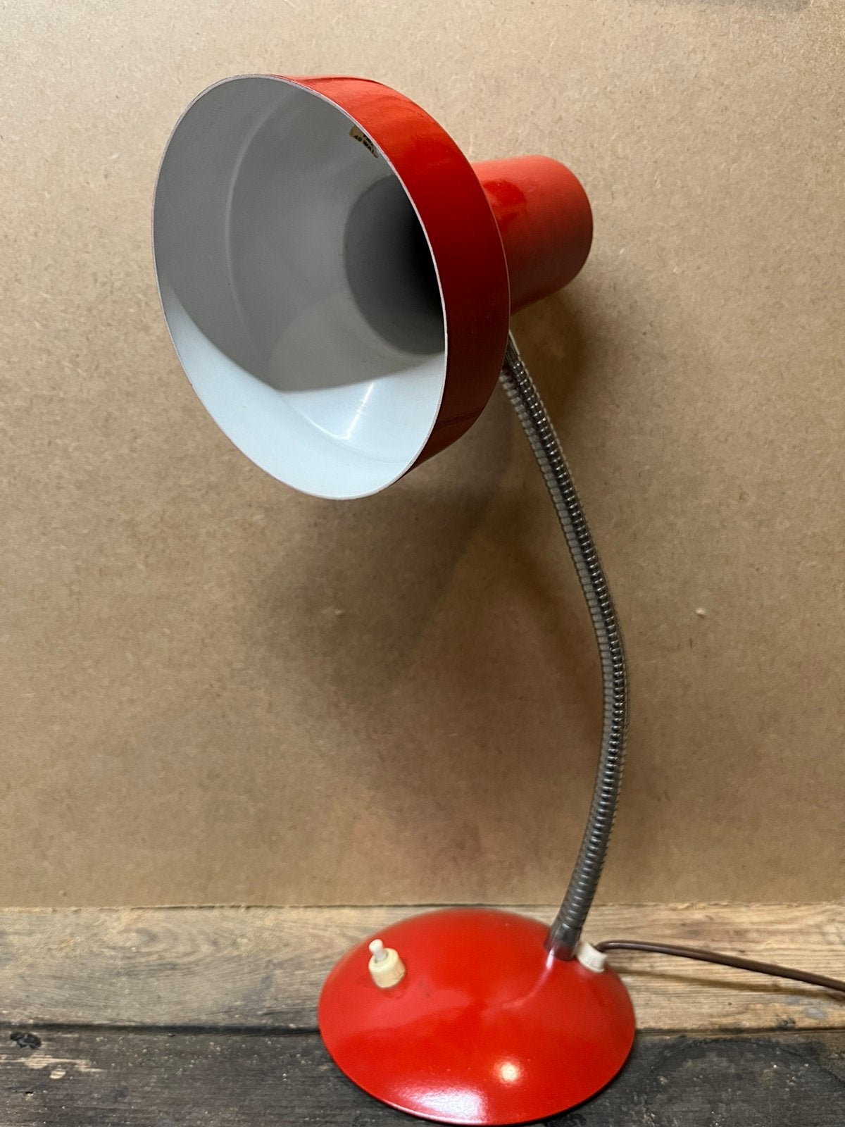 vintage Hala Zeist 757 tafellamp, Huis en Inrichting, Lampen | Tafellampen, Gebruikt, Ophalen of Verzenden