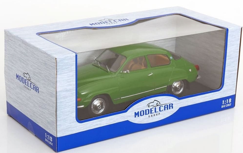 MCG Saab 96 V4 / Schaal 1:18 / NIEUW, Hobby en Vrije tijd, Modelauto's | 1:18, Overige merken, Auto, Nieuw, Ophalen of Verzenden