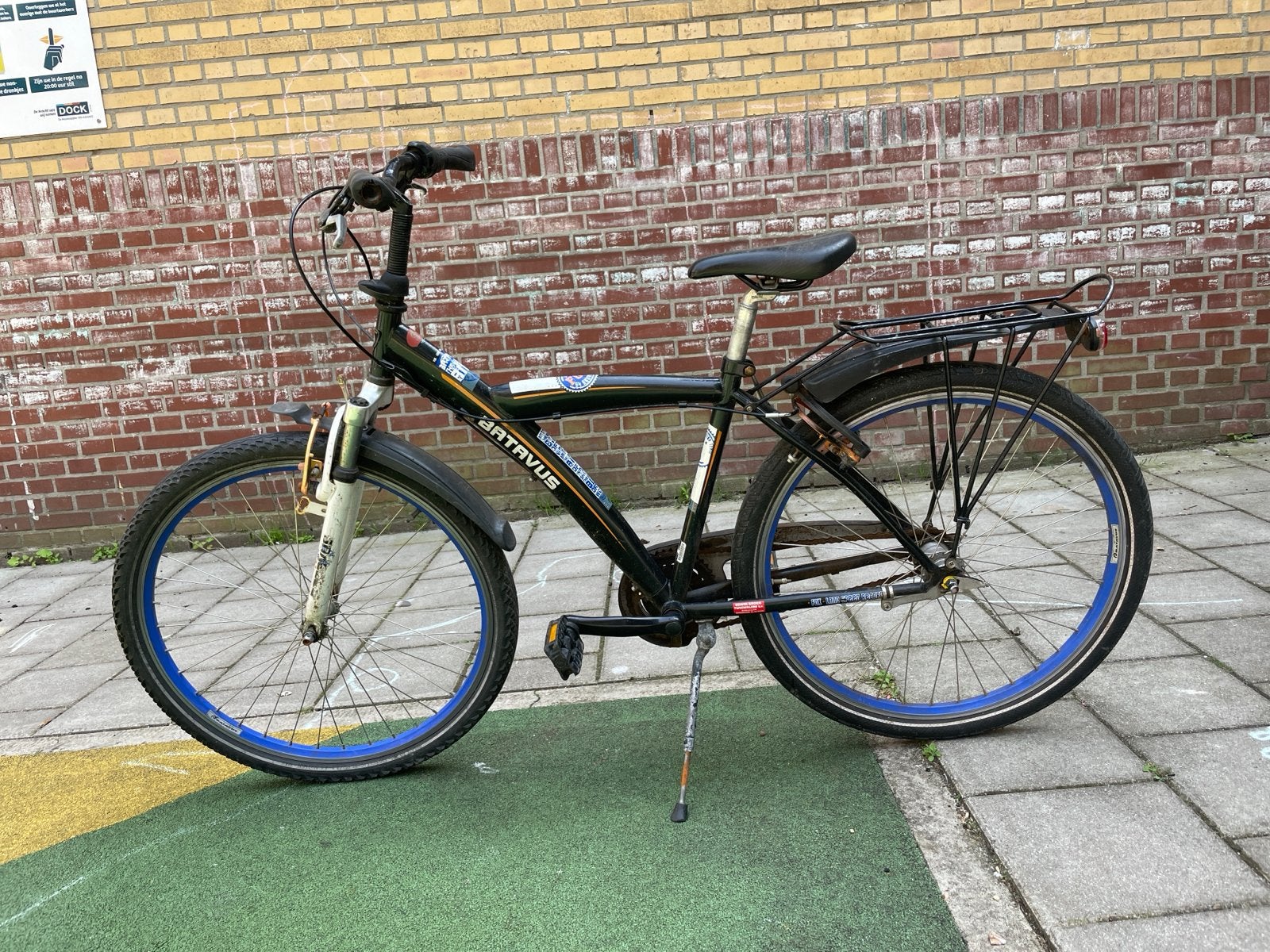 Batavus fiets - Gebruikt, Ophalen, Gebruikt, Velgrem, Versnellingen