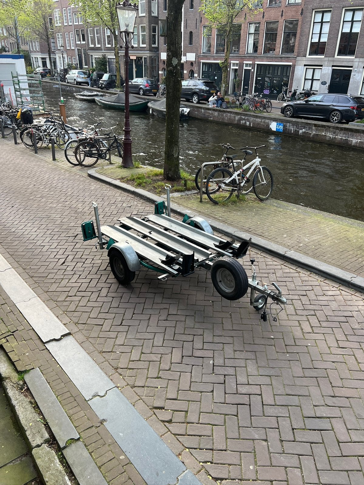 Motortrailer Foldy, vouwbare aanhanger, Ophalen, Gebruikt