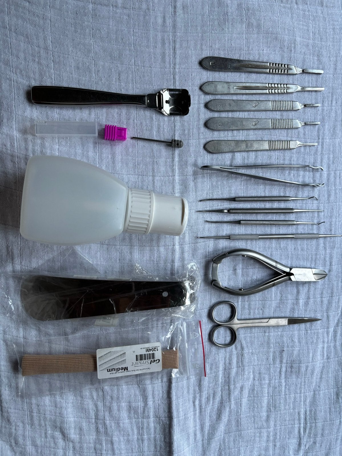 Pedicure instrumenten en benodigdheden, Ophalen of Verzenden, Zo goed als nieuw, Meerdere media, Persoonlijke verzorging