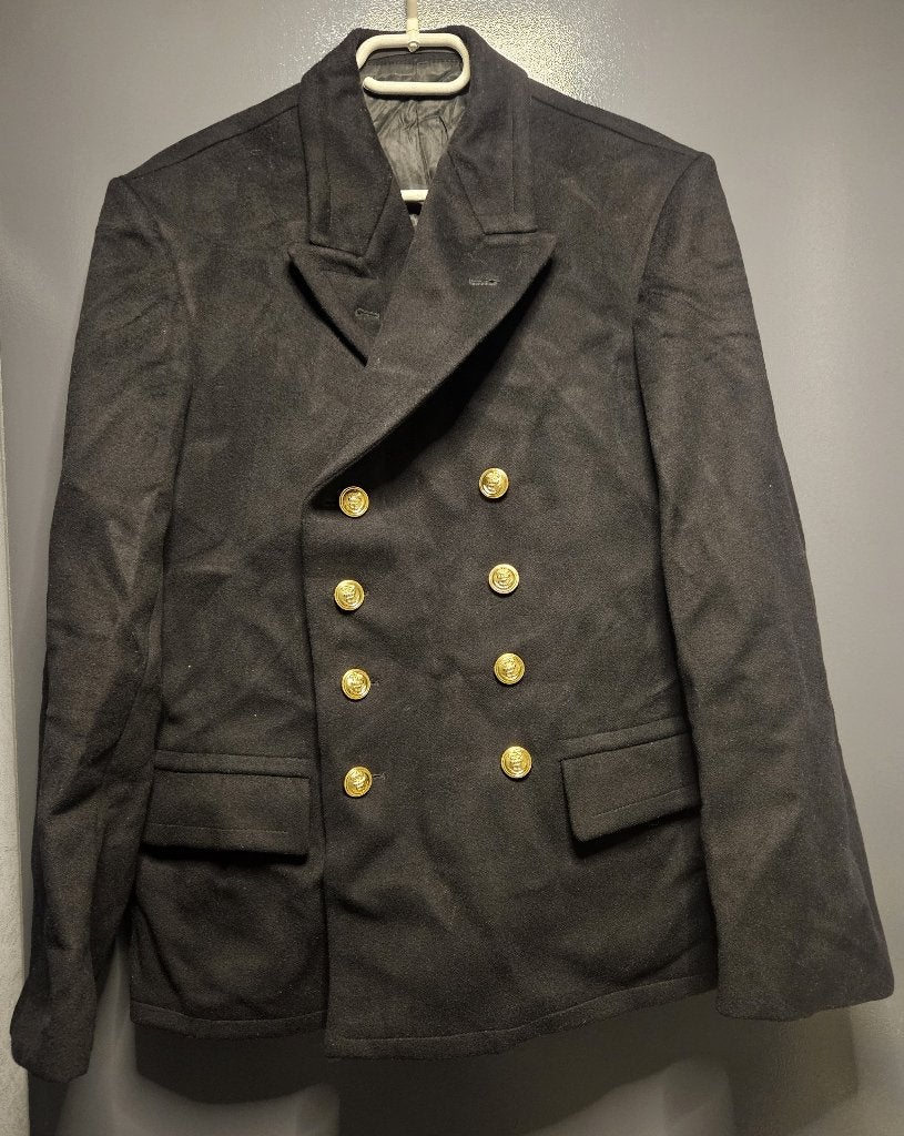 Marine jas 1989 zuiver scheerwol, Verzamelen, Militaria | Algemeen, Ophalen of Verzenden, Marine, Nederland, Kleding of Schoenen