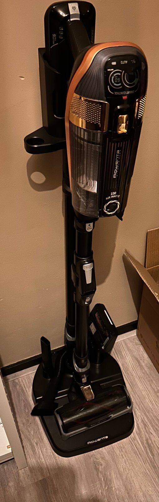 Rowenta Steelstofzuifer X Force Flex 15.60, Witgoed en Apparatuur, Inclusief accessoires, Zo goed als nieuw, Reservoir, Steelstofzuiger