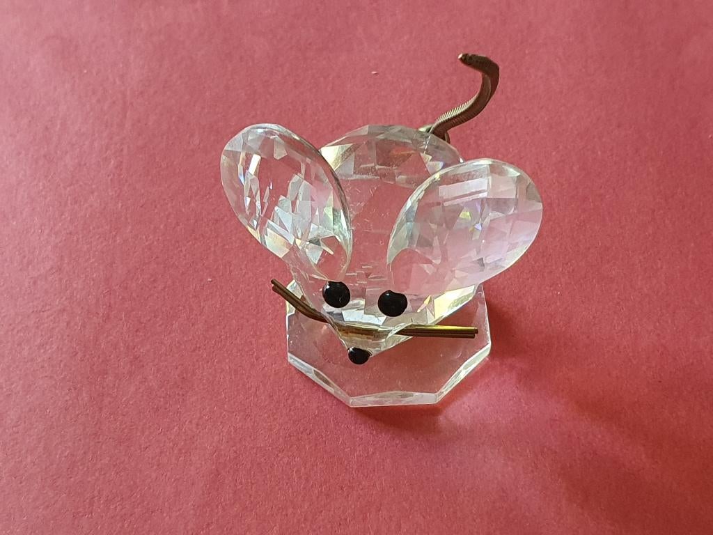 Swarovski middelgrote muis, Verzamelen, Swarovski, Ophalen, Zo goed als nieuw, Figuurtje
