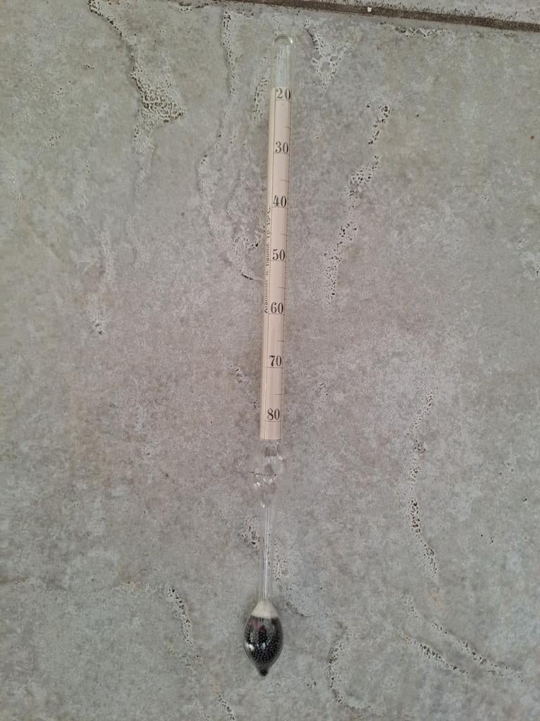 Vintage Alcoholmeter / Hydrometer, Ophalen of Verzenden