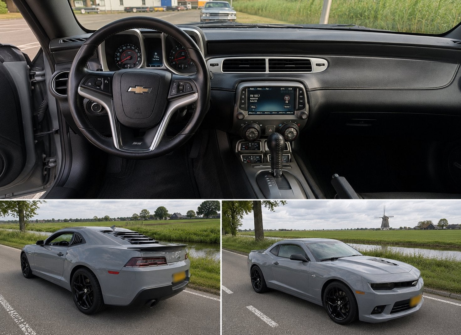 Chevrolet Camaro SS 6.2L V8 bomvol opties NL kenteken, Auto's, Automaat, Achterwielaandrijving, Overige kleuren, 4 stoelen