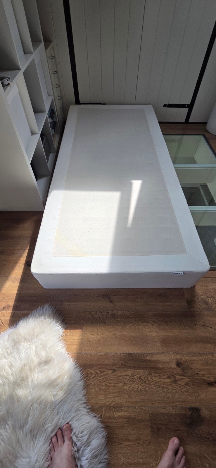 Ikea Sultan bed, Ophalen, Gebruikt, 90 cm, Eenpersoons