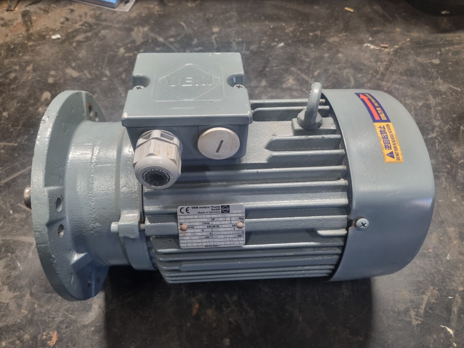 Electromotor, Doe-het-zelf en Verbouw, Motoren, Ophalen of Verzenden, Elektromotor