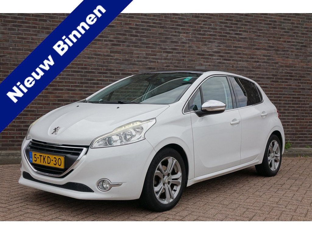 Peugeot 208 1.6 VTi Allure automaat, panoramadak, leder, cli, Euro 5, Gebruikt, Bedrijf, 1598 cc