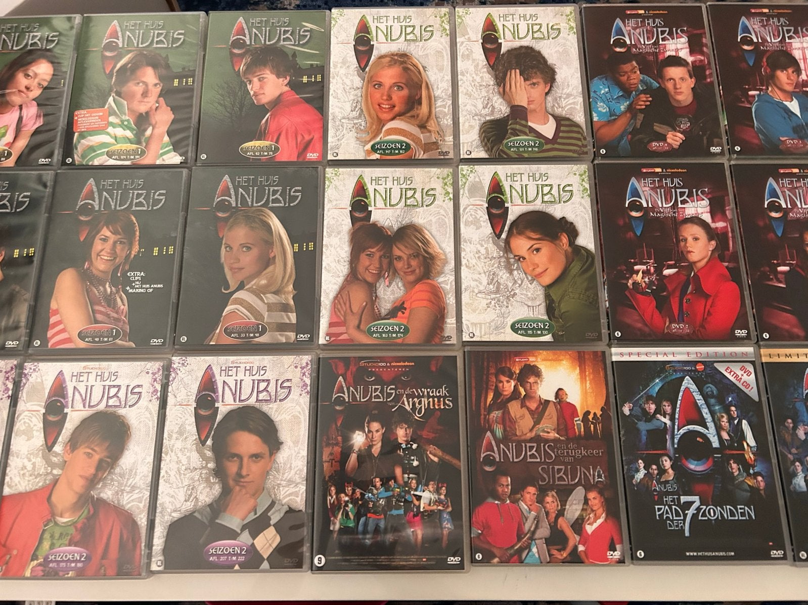 flinke partij Het Huis Anubis-dvd’s., Ophalen of Verzenden, Zo goed als nieuw
