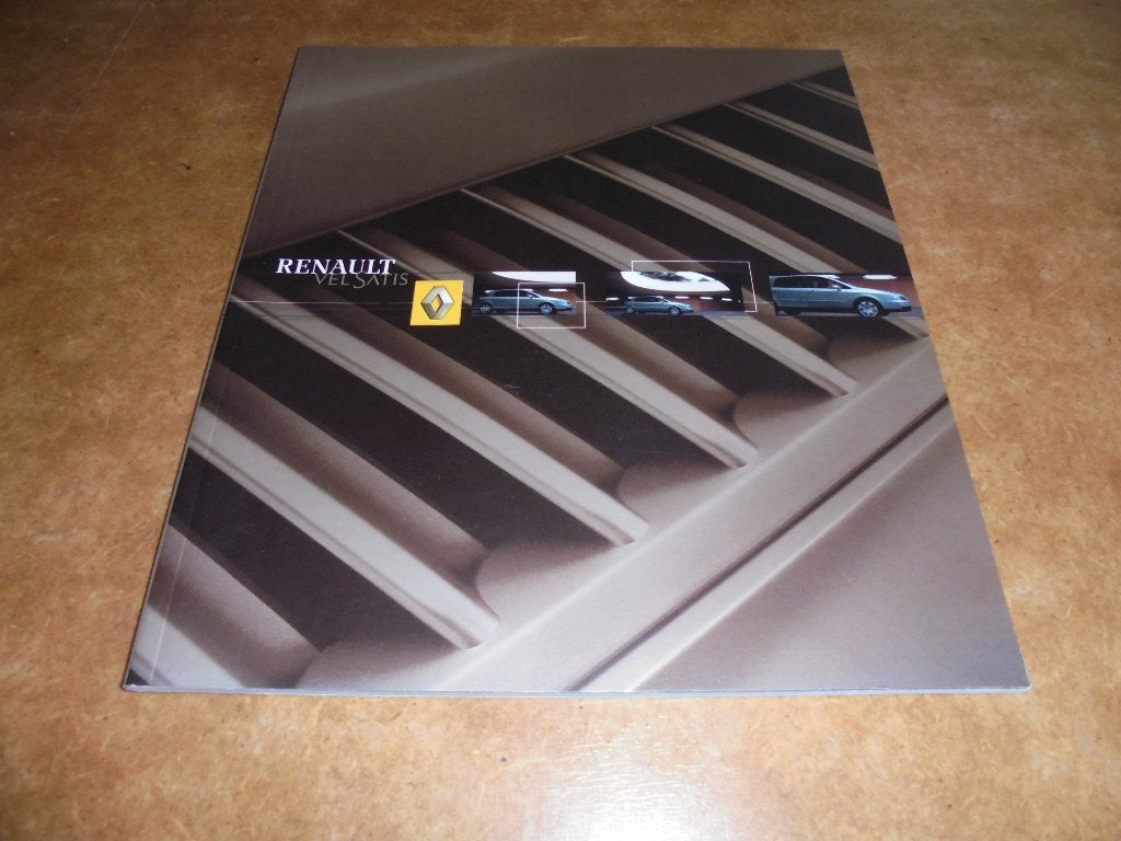 brochure Renault Vel Satis  2002, Ophalen of Verzenden, Zo goed als nieuw, Renault
