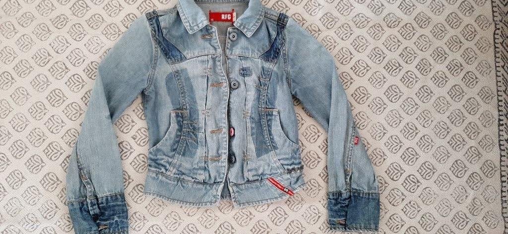spijkerjasje maat XS, Kleding | Dames, Blauw, RFG, Ophalen of Verzenden, Zo goed als nieuw