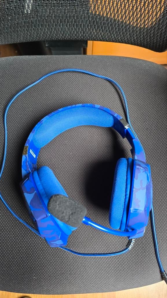 Trust GXT 322B Carus gaming headset., Computers en Software, Headsets, Ophalen of Verzenden, Gaming headset